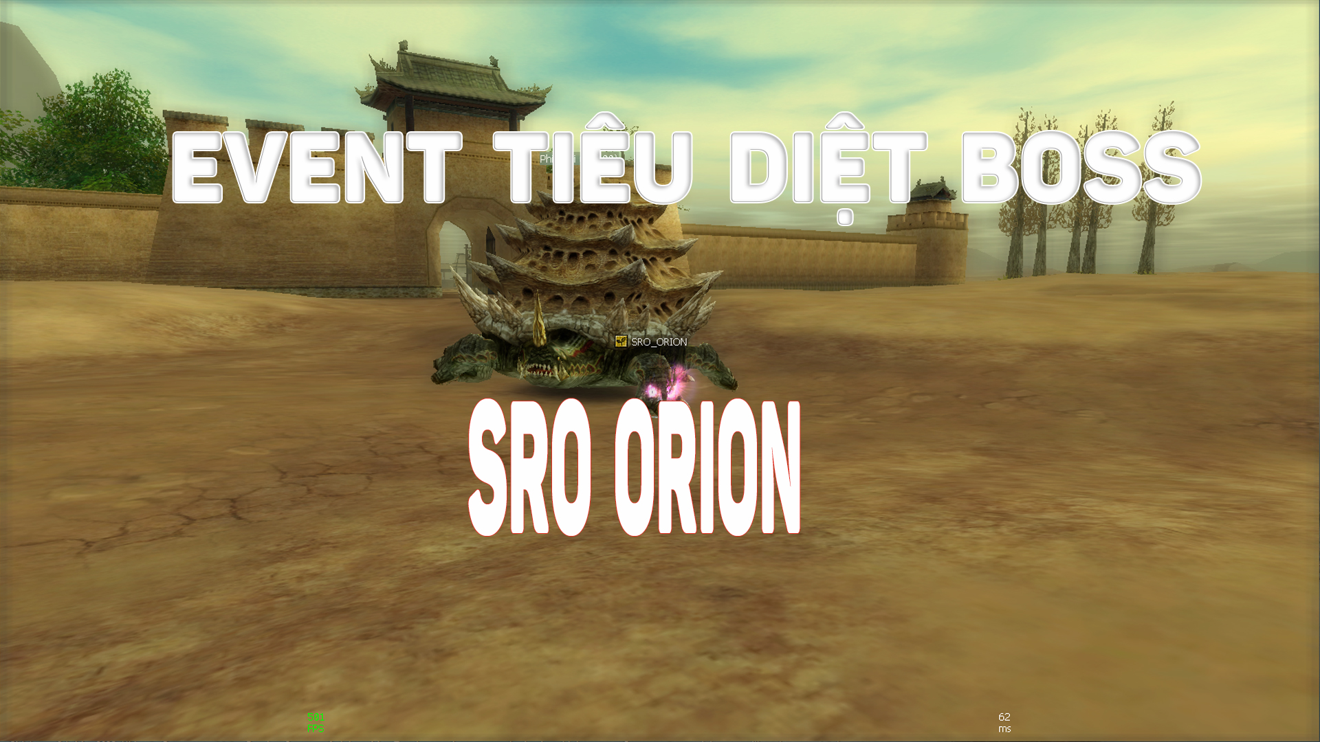 EVENT TIÊU DIỆT BOSS SERVER TEST SROORION